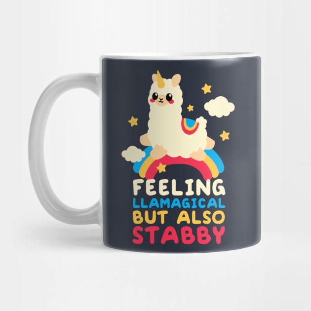 Llamagical but also stabby by NemiMakeit